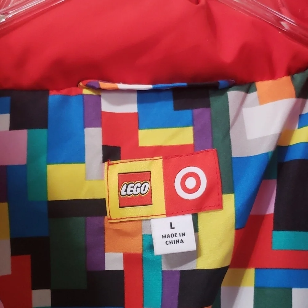 Lego woman puff polyester convertible jacket/vest L